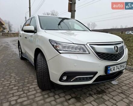 Белый Акура МДХ, объемом двигателя 3.47 л и пробегом 199 тыс. км за 21000 $, фото 1 на Automoto.ua