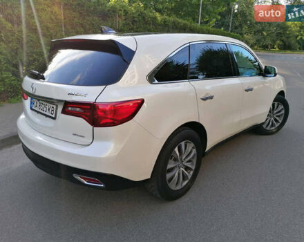 Белый Акура МДХ, объемом двигателя 3.5 л и пробегом 220 тыс. км за 13950 $, фото 3 на Automoto.ua