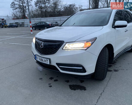 Белый Акура МДХ, объемом двигателя 3.5 л и пробегом 132 тыс. км за 23589 $, фото 7 на Automoto.ua