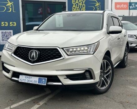 Белый Акура МДХ, объемом двигателя 3.47 л и пробегом 60 тыс. км за 23990 $, фото 1 на Automoto.ua