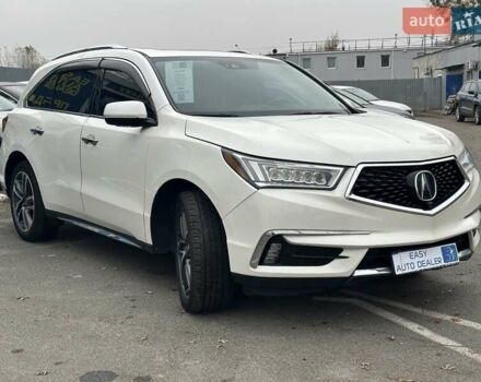 Белый Акура МДХ, объемом двигателя 3.47 л и пробегом 60 тыс. км за 23990 $, фото 3 на Automoto.ua