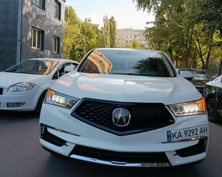 Белый Акура МДХ, объемом двигателя 3.47 л и пробегом 100 тыс. км за 25000 $, фото 2 на Automoto.ua