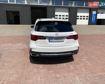 Белый Акура МДХ, объемом двигателя 3.47 л и пробегом 85 тыс. км за 22950 $, фото 3 на Automoto.ua