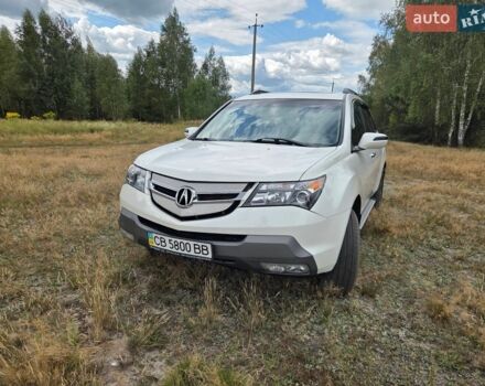 Белый Акура МДХ, объемом двигателя 3.66 л и пробегом 228 тыс. км за 11000 $, фото 1 на Automoto.ua