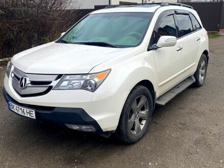 Белый Акура МДХ, объемом двигателя 3.7 л и пробегом 219 тыс. км за 9500 $, фото 1 на Automoto.ua