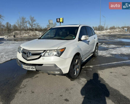 Белый Акура МДХ, объемом двигателя 3.66 л и пробегом 285 тыс. км за 8299 $, фото 1 на Automoto.ua