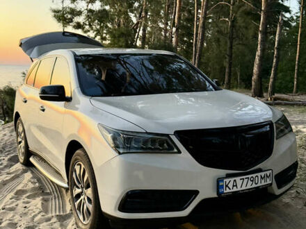 Белый Акура МДХ, объемом двигателя 3.5 л и пробегом 220 тыс. км за 18500 $, фото 1 на Automoto.ua