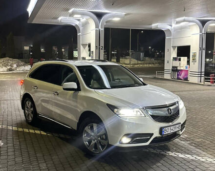 Белый Акура МДХ, объемом двигателя 3.47 л и пробегом 200 тыс. км за 18500 $, фото 1 на Automoto.ua
