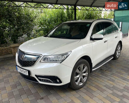 Белый Акура МДХ, объемом двигателя 3.47 л и пробегом 172 тыс. км за 21500 $, фото 1 на Automoto.ua