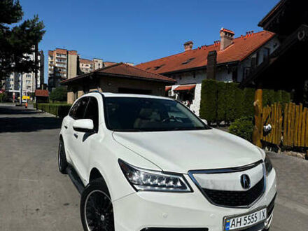 Белый Акура МДХ, объемом двигателя 3.47 л и пробегом 155 тыс. км за 19000 $, фото 1 на Automoto.ua