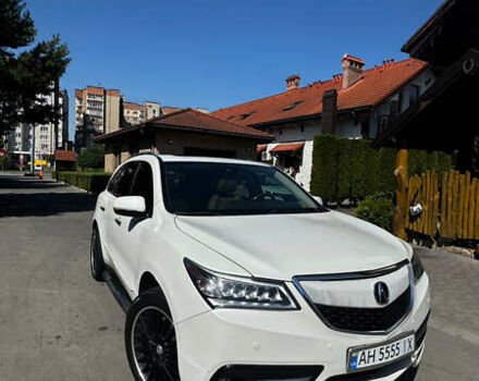 Белый Акура МДХ, объемом двигателя 3.47 л и пробегом 155 тыс. км за 19000 $, фото 1 на Automoto.ua