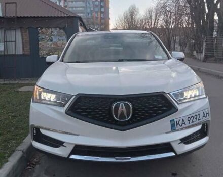 Белый Акура МДХ, объемом двигателя 3.47 л и пробегом 100 тыс. км за 28000 $, фото 1 на Automoto.ua