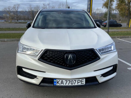 Белый Акура МДХ, объемом двигателя 3.5 л и пробегом 102 тыс. км за 22000 $, фото 1 на Automoto.ua