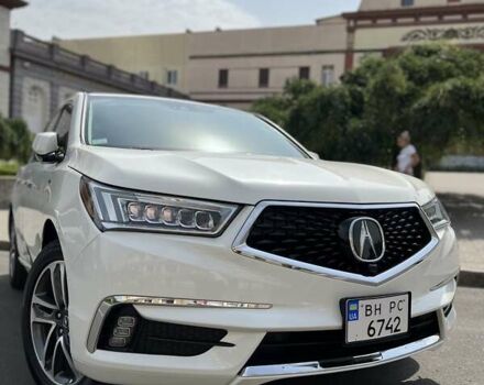 Белый Акура МДХ, объемом двигателя 3 л и пробегом 88 тыс. км за 29299 $, фото 1 на Automoto.ua