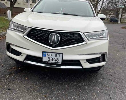 Белый Акура МДХ, объемом двигателя 3.47 л и пробегом 88 тыс. км за 28200 $, фото 1 на Automoto.ua