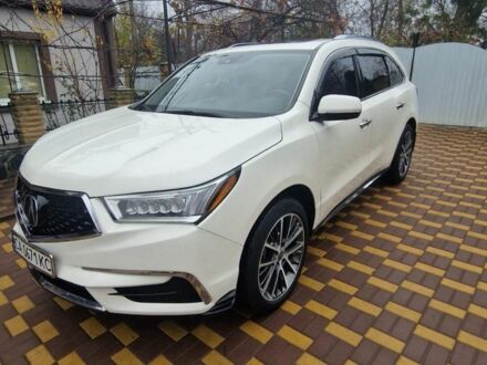 Белый Акура МДХ, объемом двигателя 3.5 л и пробегом 131 тыс. км за 20900 $, фото 1 на Automoto.ua