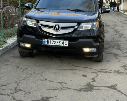 Черный Акура МДХ, объемом двигателя 3.66 л и пробегом 355 тыс. км за 9100 $, фото 2 на Automoto.ua