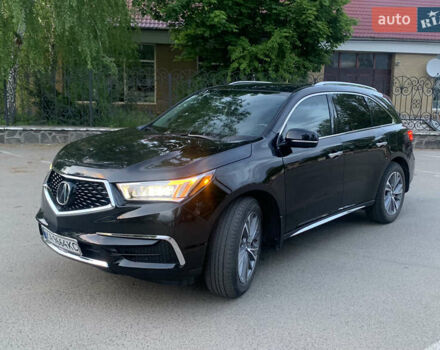 Черный Акура МДХ, объемом двигателя 3.5 л и пробегом 72 тыс. км за 29410 $, фото 1 на Automoto.ua