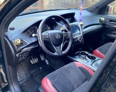Черный Акура МДХ, объемом двигателя 3.5 л и пробегом 120 тыс. км за 28500 $, фото 2 на Automoto.ua