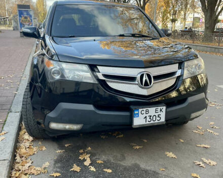 Черный Акура МДХ, объемом двигателя 3.66 л и пробегом 265 тыс. км за 12300 $, фото 1 на Automoto.ua
