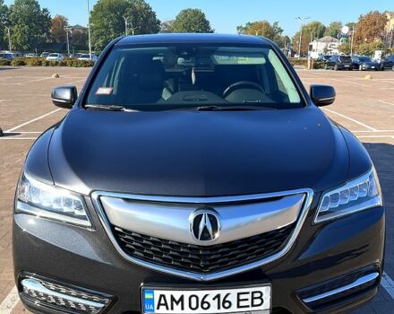 Черный Акура МДХ, объемом двигателя 3.5 л и пробегом 223 тыс. км за 17000 $, фото 1 на Automoto.ua