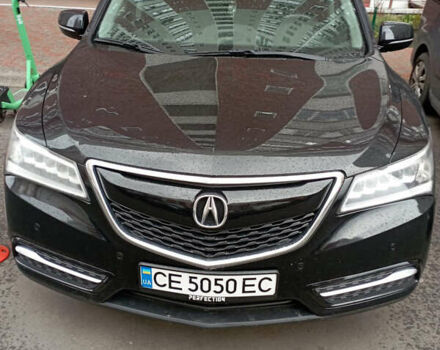 Черный Акура МДХ, объемом двигателя 3.47 л и пробегом 210 тыс. км за 19000 $, фото 1 на Automoto.ua