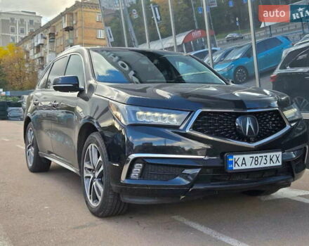 Черный Акура МДХ, объемом двигателя 3 л и пробегом 160 тыс. км за 23500 $, фото 1 на Automoto.ua