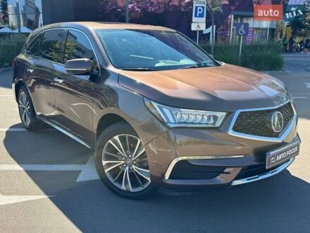 Коричневый Акура МДХ, объемом двигателя 3.47 л и пробегом 82 тыс. км за 27490 $, фото 1 на Automoto.ua