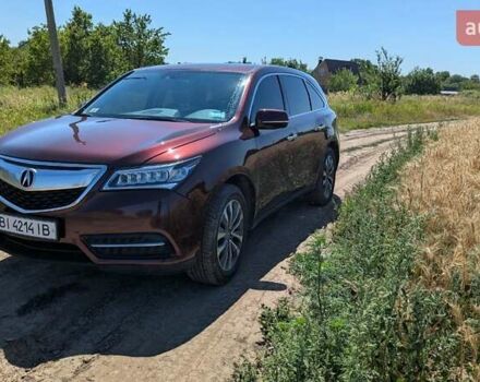 Красный Акура МДХ, объемом двигателя 3.47 л и пробегом 135 тыс. км за 24000 $, фото 9 на Automoto.ua