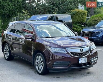 Червоний Акура МДХ, об'ємом двигуна 3.47 л та пробігом 136 тис. км за 19500 $, фото 5 на Automoto.ua