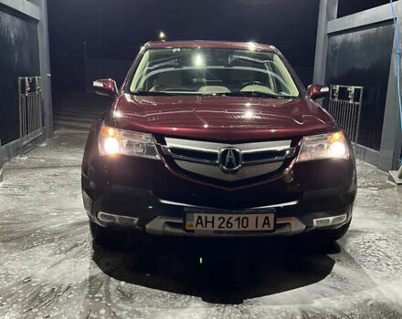 Красный Акура МДХ, объемом двигателя 3.66 л и пробегом 398 тыс. км за 9500 $, фото 1 на Automoto.ua