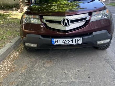 Красный Акура МДХ, объемом двигателя 3.66 л и пробегом 270 тыс. км за 9800 $, фото 1 на Automoto.ua