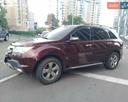 Красный Акура МДХ, объемом двигателя 3.66 л и пробегом 212 тыс. км за 9850 $, фото 1 на Automoto.ua