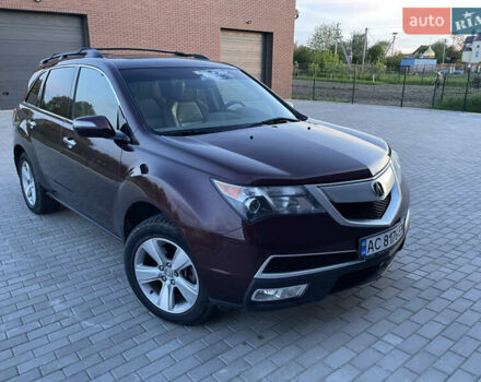 Красный Акура МДХ, объемом двигателя 3.7 л и пробегом 137 тыс. км за 18900 $, фото 1 на Automoto.ua