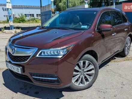 Акура МДХ 2015 в Полтаве на Automoto.ua Красный Акура МДХ, объемом двигателя 3.47 л и пробегом 135 тыс. км за 24000 $, фото 1 на Automoto.ua