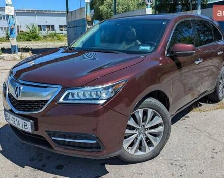 Красный Акура МДХ, объемом двигателя 3.47 л и пробегом 135 тыс. км за 24000 $, фото 1 на Automoto.ua