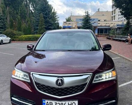 Красный Акура МДХ, объемом двигателя 3.5 л и пробегом 174 тыс. км за 20500 $, фото 1 на Automoto.ua