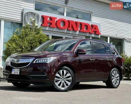 Красный Акура МДХ, объемом двигателя 3.47 л и пробегом 136 тыс. км за 19500 $, фото 1 на Automoto.ua