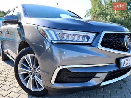 Серый Акура МДХ, объемом двигателя 3.47 л и пробегом 142 тыс. км за 22500 $, фото 1 на Automoto.ua