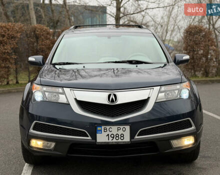 Синий Акура МДХ, объемом двигателя 3.7 л и пробегом 210 тыс. км за 14500 $, фото 2 на Automoto.ua