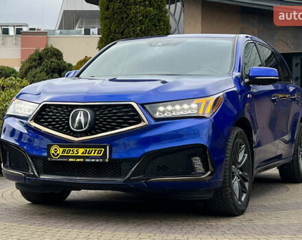 Синий Акура МДХ, объемом двигателя 3.47 л и пробегом 185 тыс. км за 23200 $, фото 2 на Automoto.ua