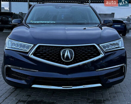 Синий Акура МДХ, объемом двигателя 3.47 л и пробегом 51 тыс. км за 29950 $, фото 3 на Automoto.ua