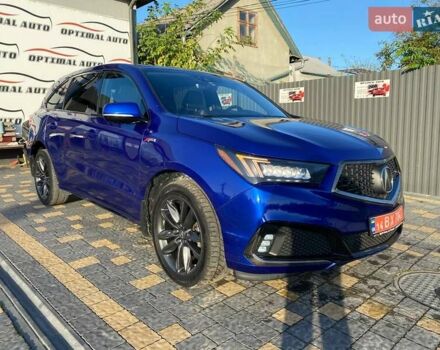 Синий Акура МДХ, объемом двигателя 3.5 л и пробегом 185 тыс. км за 23999 $, фото 2 на Automoto.ua