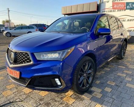 Синий Акура МДХ, объемом двигателя 3.5 л и пробегом 185 тыс. км за 23999 $, фото 7 на Automoto.ua