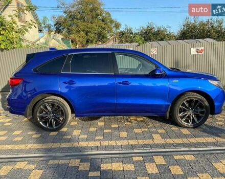 Синий Акура МДХ, объемом двигателя 3.5 л и пробегом 185 тыс. км за 23999 $, фото 3 на Automoto.ua