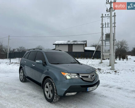 Синий Акура МДХ, объемом двигателя 3.7 л и пробегом 250 тыс. км за 7999 $, фото 1 на Automoto.ua