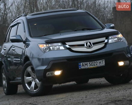 Синий Акура МДХ, объемом двигателя 3.66 л и пробегом 150 тыс. км за 9499 $, фото 1 на Automoto.ua