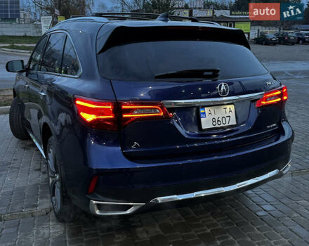 Синий Акура МДХ, объемом двигателя 3.47 л и пробегом 51 тыс. км за 29950 $, фото 1 на Automoto.ua