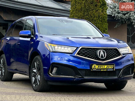 Синий Акура МДХ, объемом двигателя 3.47 л и пробегом 185 тыс. км за 23200 $, фото 1 на Automoto.ua