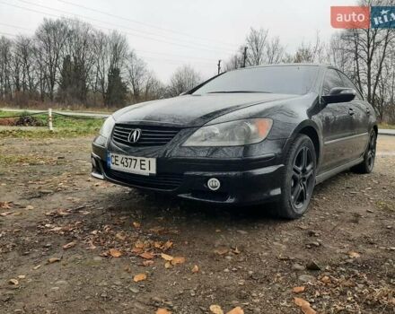 Черный Акура РЛ, объемом двигателя 3.5 л и пробегом 200 тыс. км за 5200 $, фото 4 на Automoto.ua